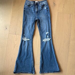 Flying Monkey Vintage Blue Flare Jeans